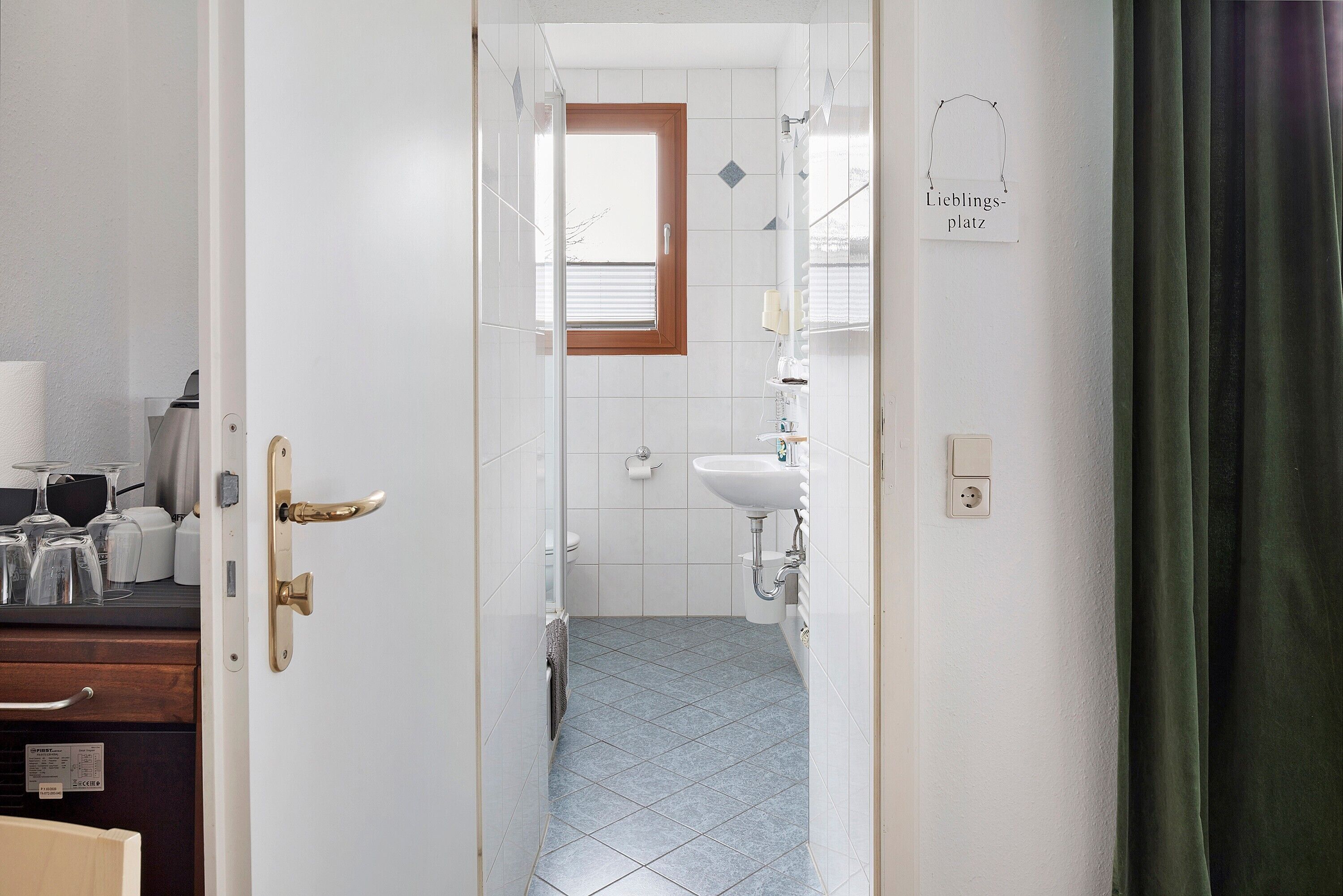 Dusche, Handtücher