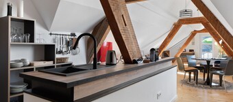 Apartamento 'Loft' con balcón y Wi-Fi