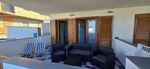 Terrace/patio - The Little Blue House (Palinuro)