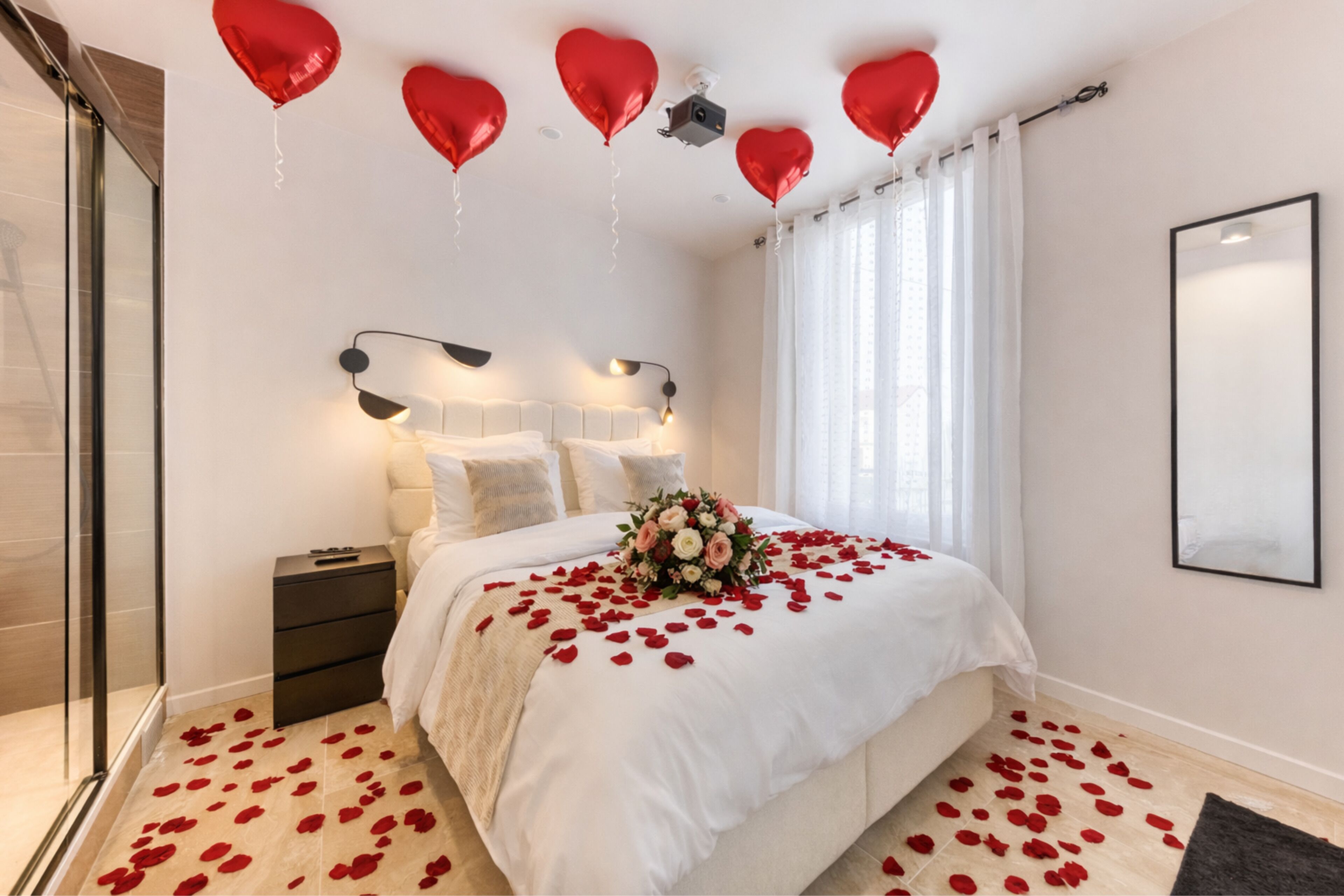 1 bedroom, iron/ironing board, Internet, bed sheets