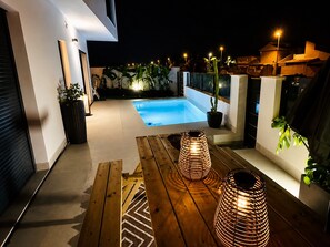 Outdoor pool - Casa Salina del Sol – Private Pool & Terrace (San Pedro del Pinatar)
