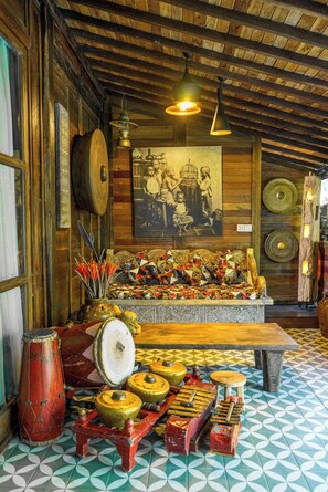 House, 2 Bedrooms, Private Pool, Garden View | Dining - Airlangga Dsawah by Balihora, Ubud Vill (Ubud)