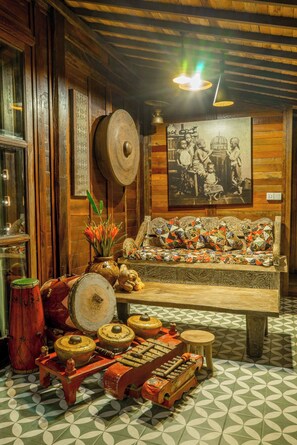 House, 2 Bedrooms, Private Pool, Garden View | Living room - Airlangga Dsawah by Balihora, Ubud Vill (Ubud)