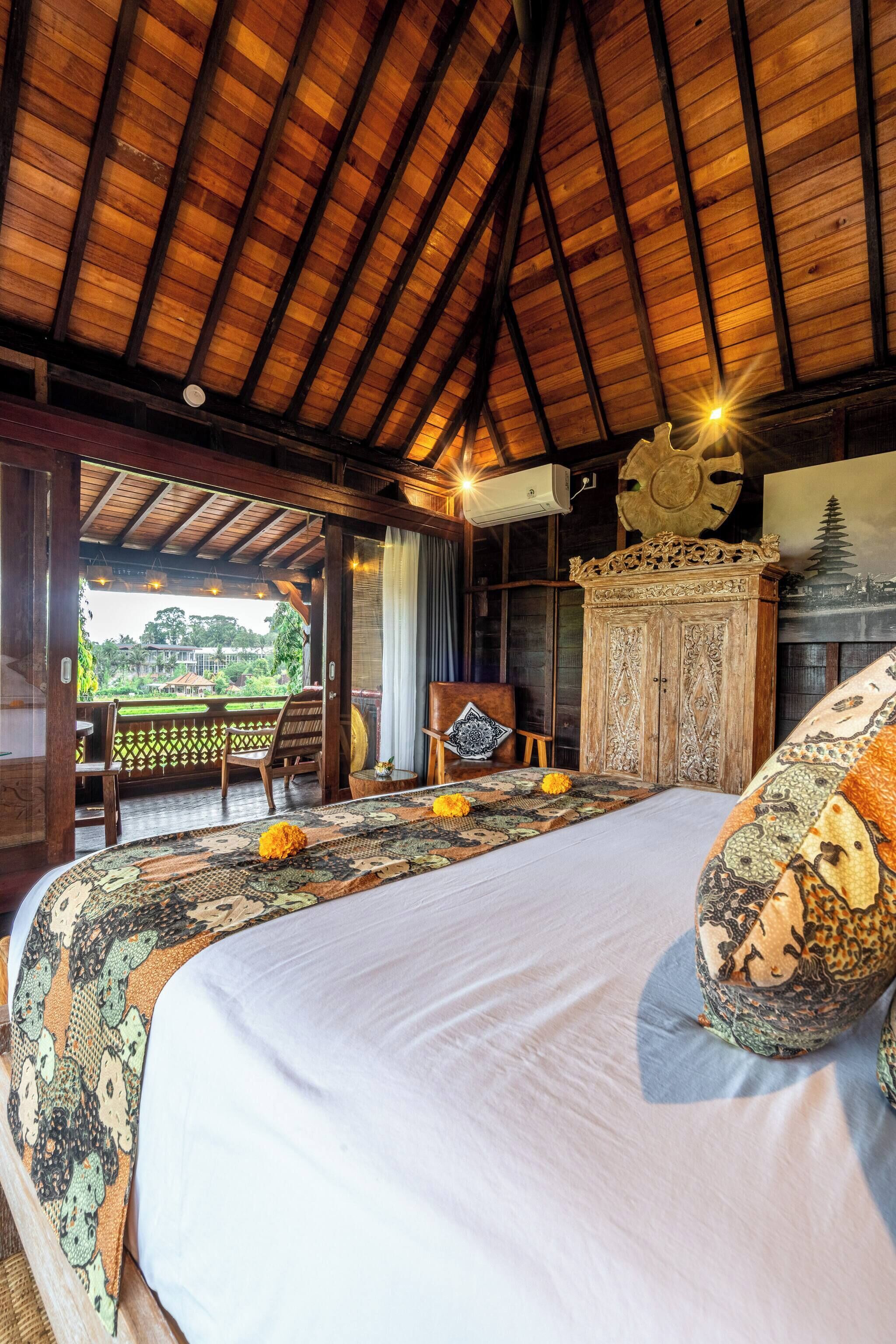 Maison, 2 chambres, piscine privée, vue jardin