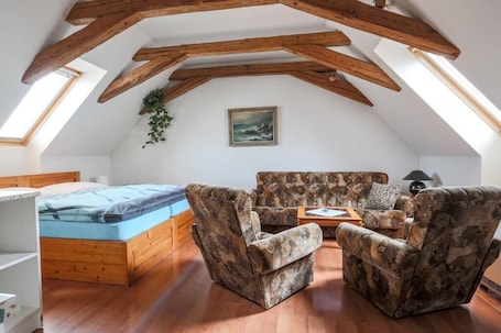 Área de sala de estar. Bedrč Penzion a Apartma