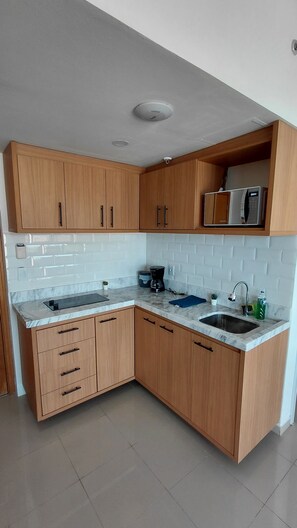 Apartamento luxo, cozinha, vista para a praia | Cozinha privada