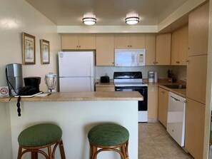 Condo, 1 Bedroom | Private kitchen - Oceanfront Maui Point Condo Sleeps 4 - Unit A3 1 Bedroom Condo (Lahaina)