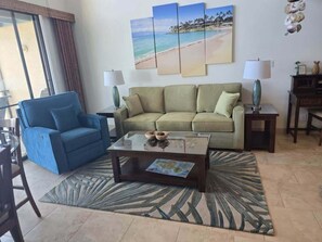 Condo, 1 quarto | Área de estar