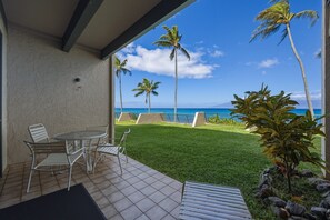 Condo, 1 Bedroom | Outdoor dining - Napili Point Point-front Oceanview Condo - Unit B3 1 Bedroom Condo (Lahaina)