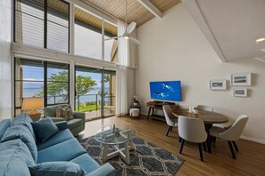 Condo, 1 Bedroom | Living area - Prime Oceanfront 2br Loft - Unit C10 1 Bedroom Condo (Lahaina)