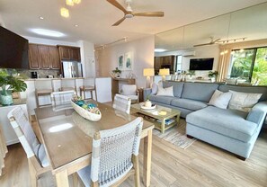 Condo, 1 Bedroom | Living area - Oceanfront Family Friendly 2br Maui - Unit B29 1 Bedroom Condo (Lahaina)