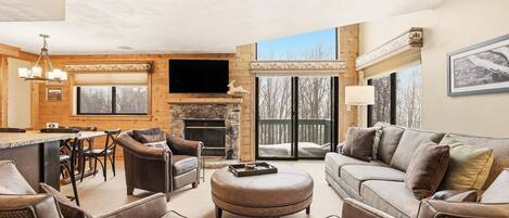 Apartment, 3 Schlafzimmer | Wohnbereich