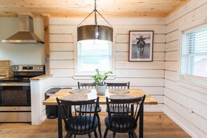 Dining - Lux Cabin (Watkins Glen)