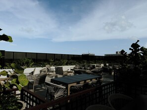Terrace/patio - 50m from Cabo Branco beach • High-end apartment (João Pessoa)