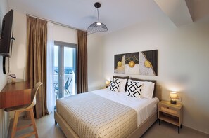 2 bedrooms, iron/ironing board, free WiFi, bed sheets - Etherio Naxos Ouranos Charming 2-bedroom apartment with AC in beautiful Naxos (Cyclades)