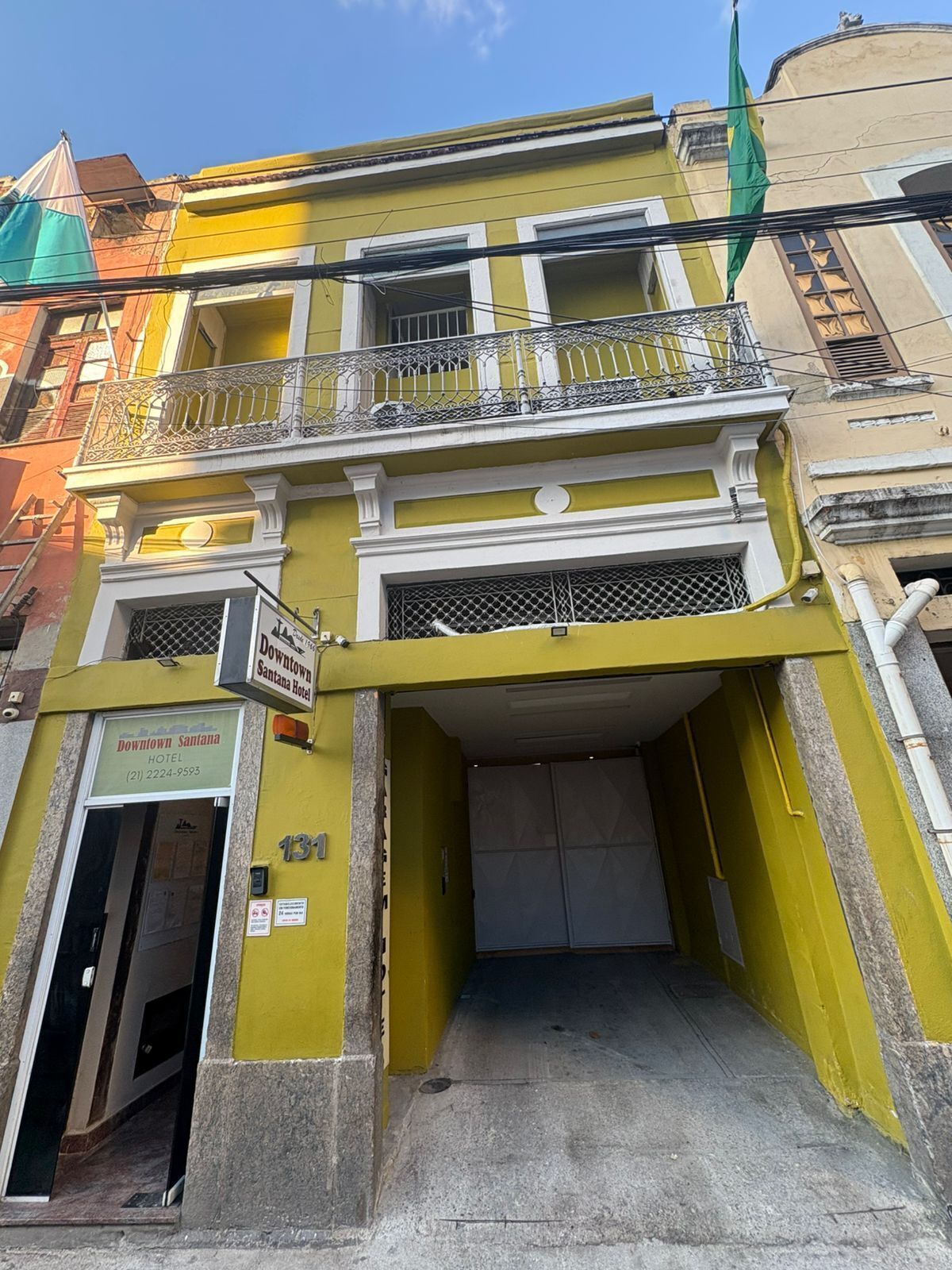 Fachada del alojamiento