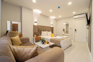 Comfort kamer, uitzicht op stad