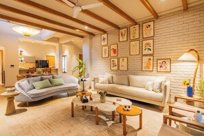 Luxury Villa, Balcony, City View | Living area - ELIVAAS Amado Villa Euphoria 4 BHK  (Assagao)