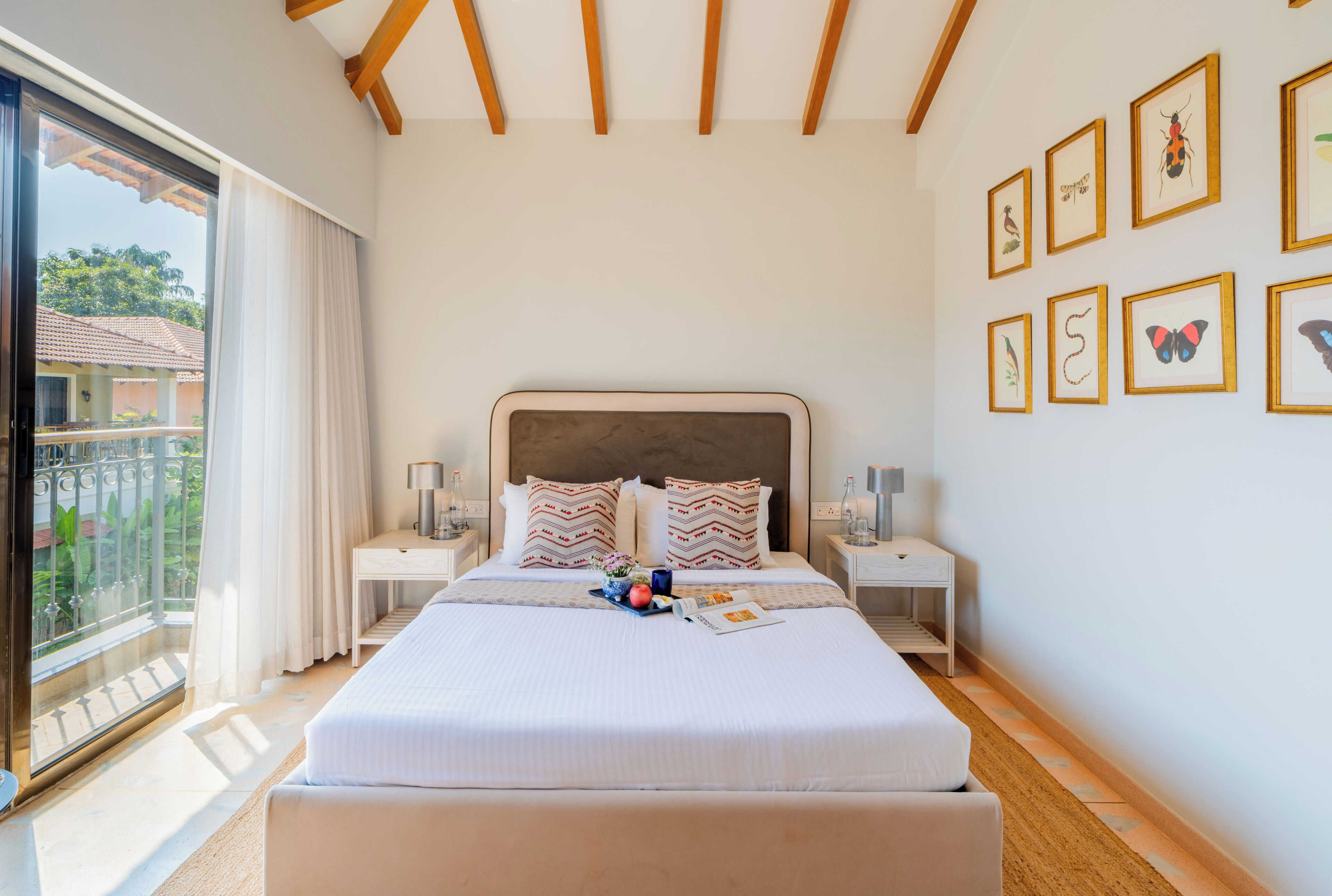 Villa Luxe, balcon, vue ville