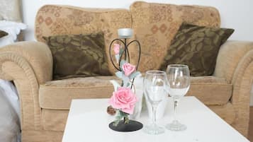 Appartement, 1 chambre, cheminée | Salle de séjour