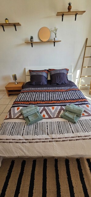 Iron/ironing board, WiFi, bed sheets - Bright T4, 2 gardens, walking distance to the beach (Châtelaillon-Plage)