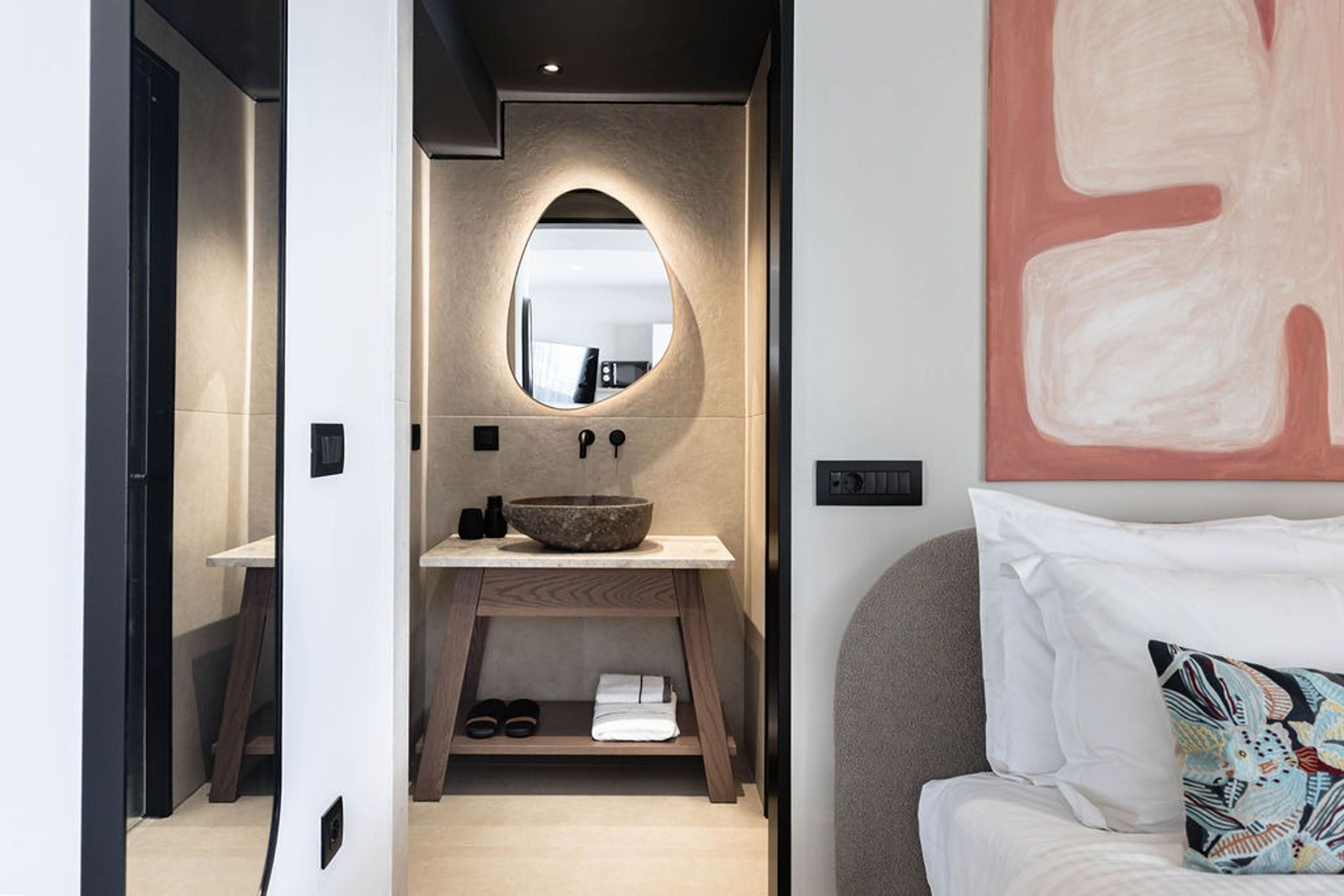 Desk, iron/ironing board, travel crib, free WiFi