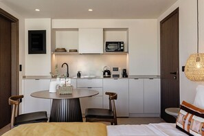 1 bedroom, desk, iron/ironing board, travel cot - Standard Suite by MonCasa (Agios Nikolaos)