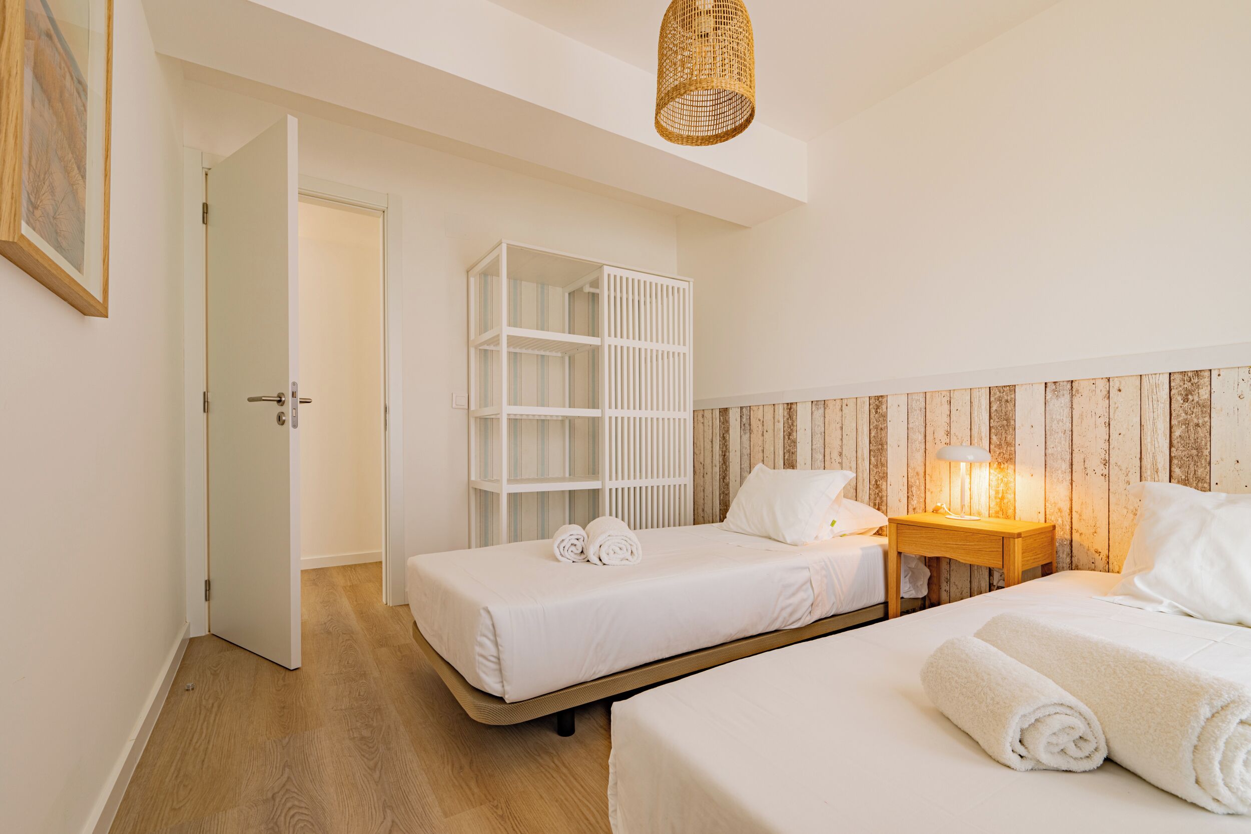 Wifi gratis y ropa de cama 
