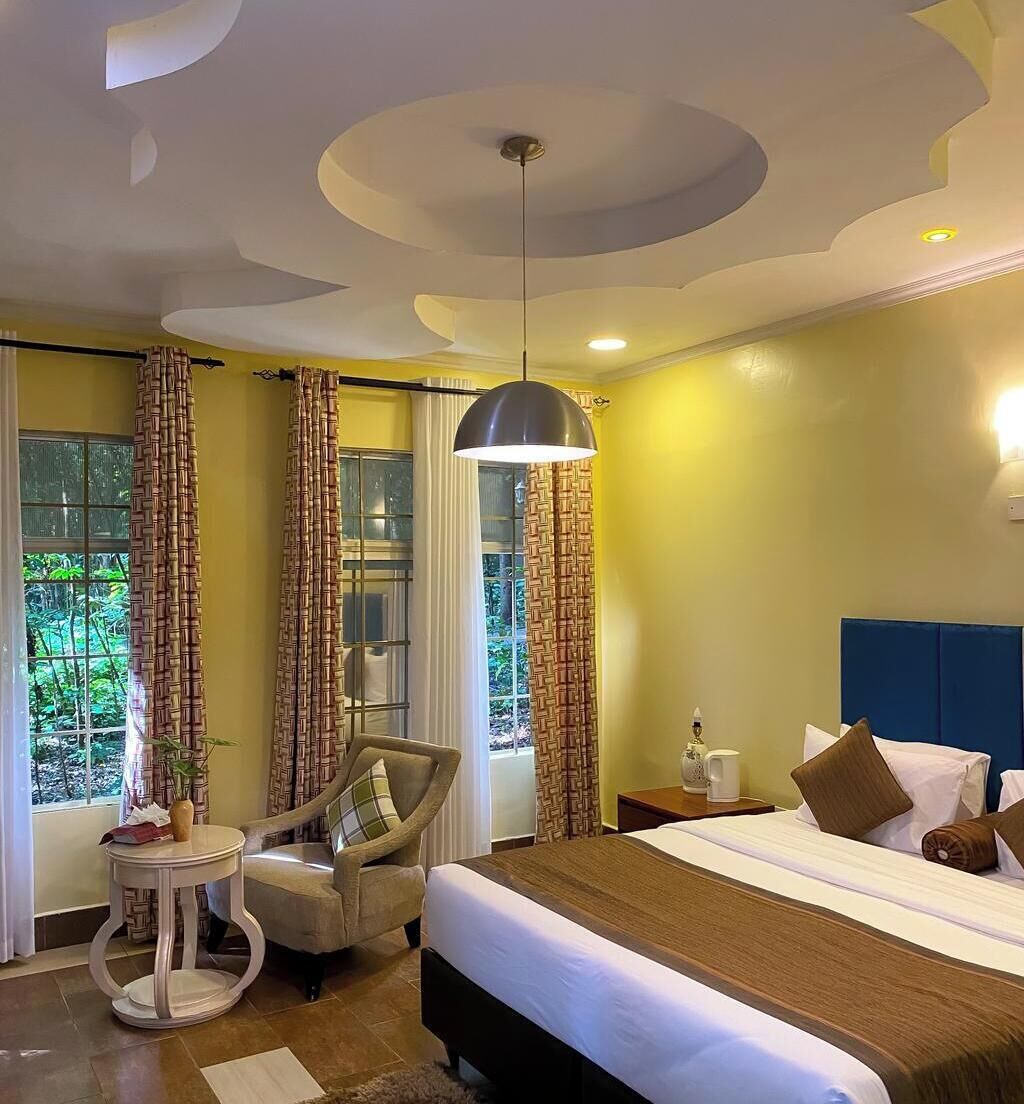 Deluxe Double Room, Garden View | In-room safe, blackout curtains, soundproofing