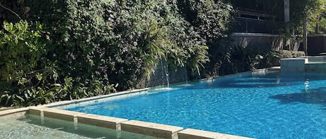 Apartment, 2 Bedrooms, Balcony, Garden View | Pool