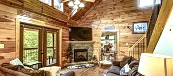 Peaceful 5-bedroom cabin w/walking distance to Norris Lake and Twin Cove Marina