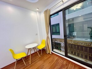 Interior - “Bright Studio w/ Balcony & Kitchen – Quiet Stay in Tay Ho” (Hà Nội)