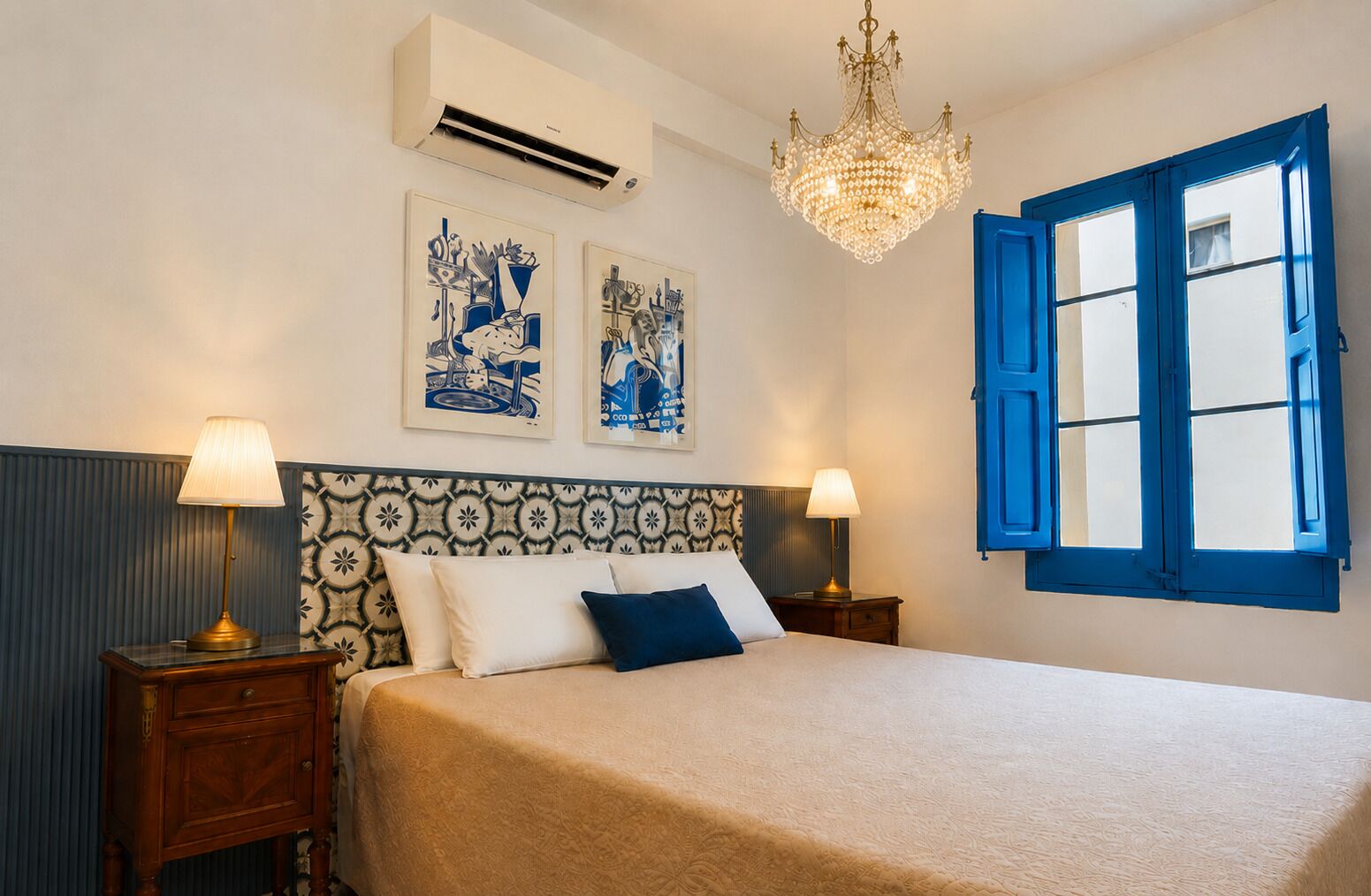 3 bedrooms, iron/ironing board, free WiFi, bed sheets
