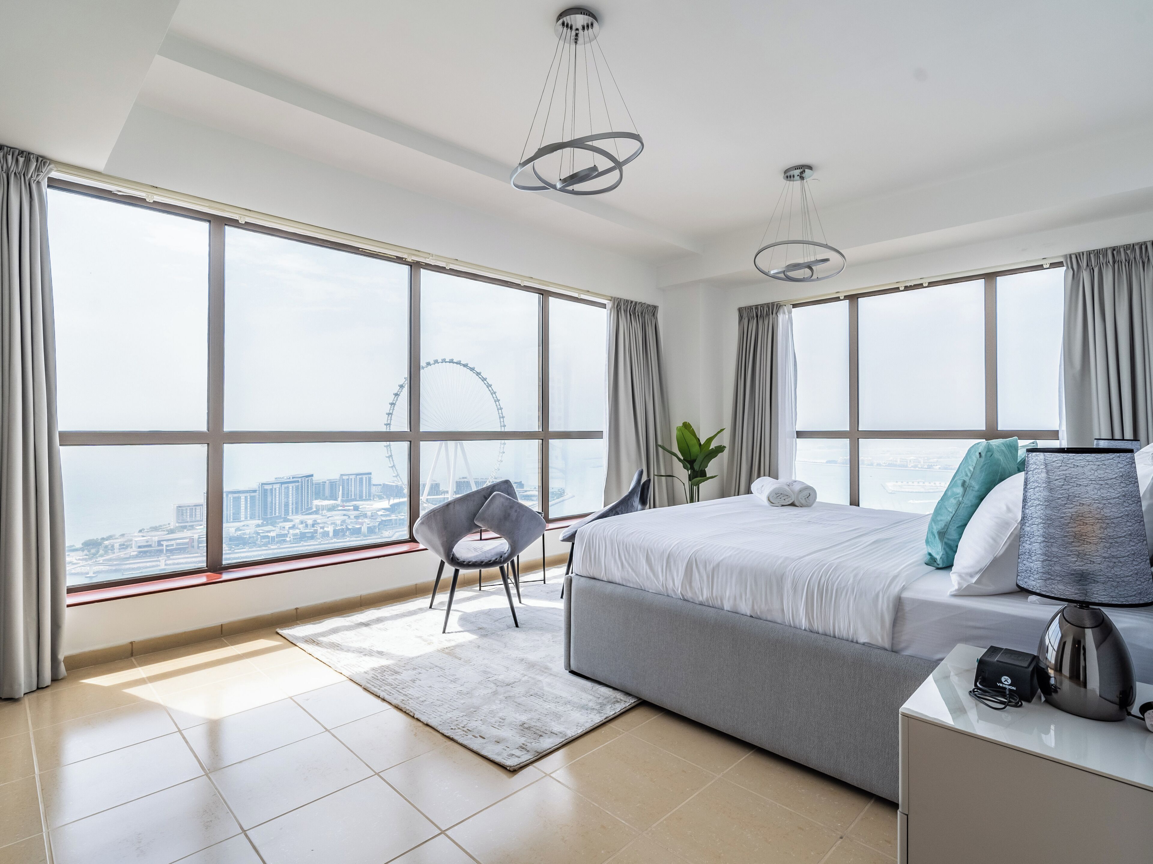 Appartement, balkon, uitzicht op zee