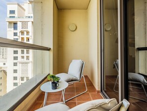 Appartement, balkon, uitzicht op zee | Terrein van de accommodatie