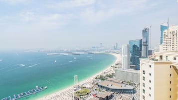 Apartamento, sacada, vista para o mar | Praia