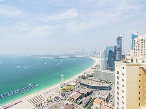 Appartement, balkon, uitzicht op zee | Strand