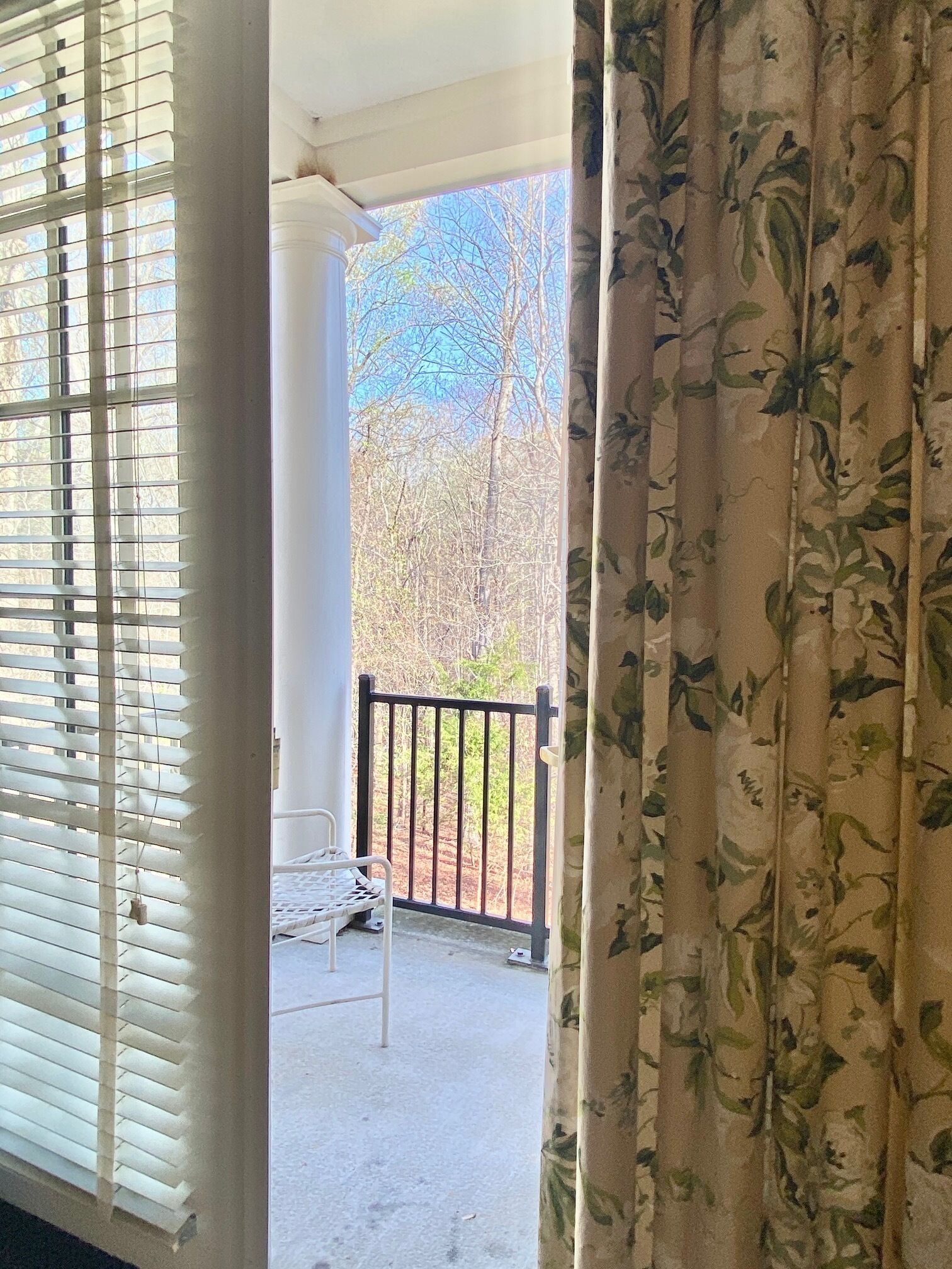 Single Room, 1 King Bed, Courtyard View | Terrace/patio