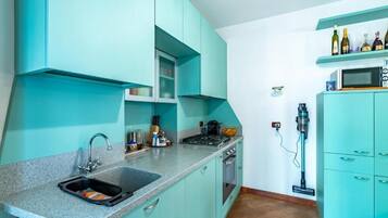 Leilighet, balkong | Eget kjøkken