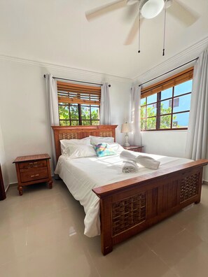 2 bedrooms, bed sheets - Apt. Rosa Hermosa in Punta Cana with swimming pool near the beach (Punta Cana)