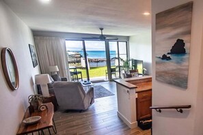 TV, books - NEW! Napili Point Ocean View Escape with AC - Unit B31 (Lahaina)