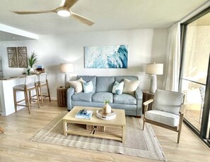 TV, books - NEW! Napili Point Oceanfront Pacific Views - Unit A11 (Lahaina)