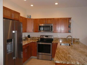 Fridge, microwave, oven, dishwasher - NEW! Point Oceanfront Condo Near Napili Bay - Unit B6 (Lahaina)