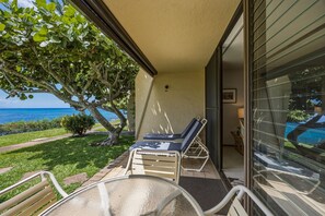 Terrace/patio - NEW! Oceanfront Condo Near Napili Bay 1BR - Unit A17 (Lahaina)