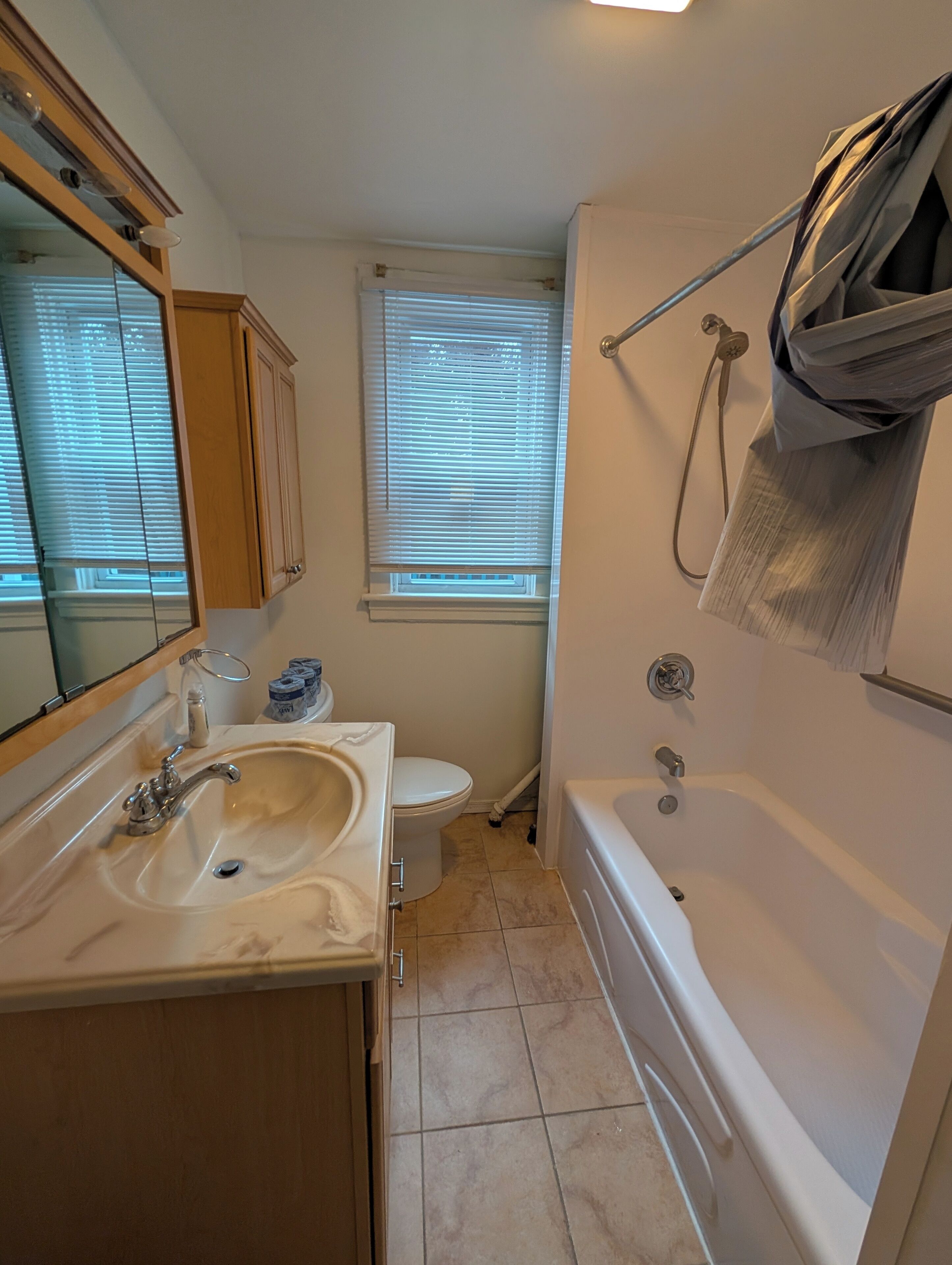 Towels, toilet paper
