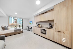 Studio, Balcony, City View | Interior - Stunning Skyline Studio - 501 First DTW (Miami)