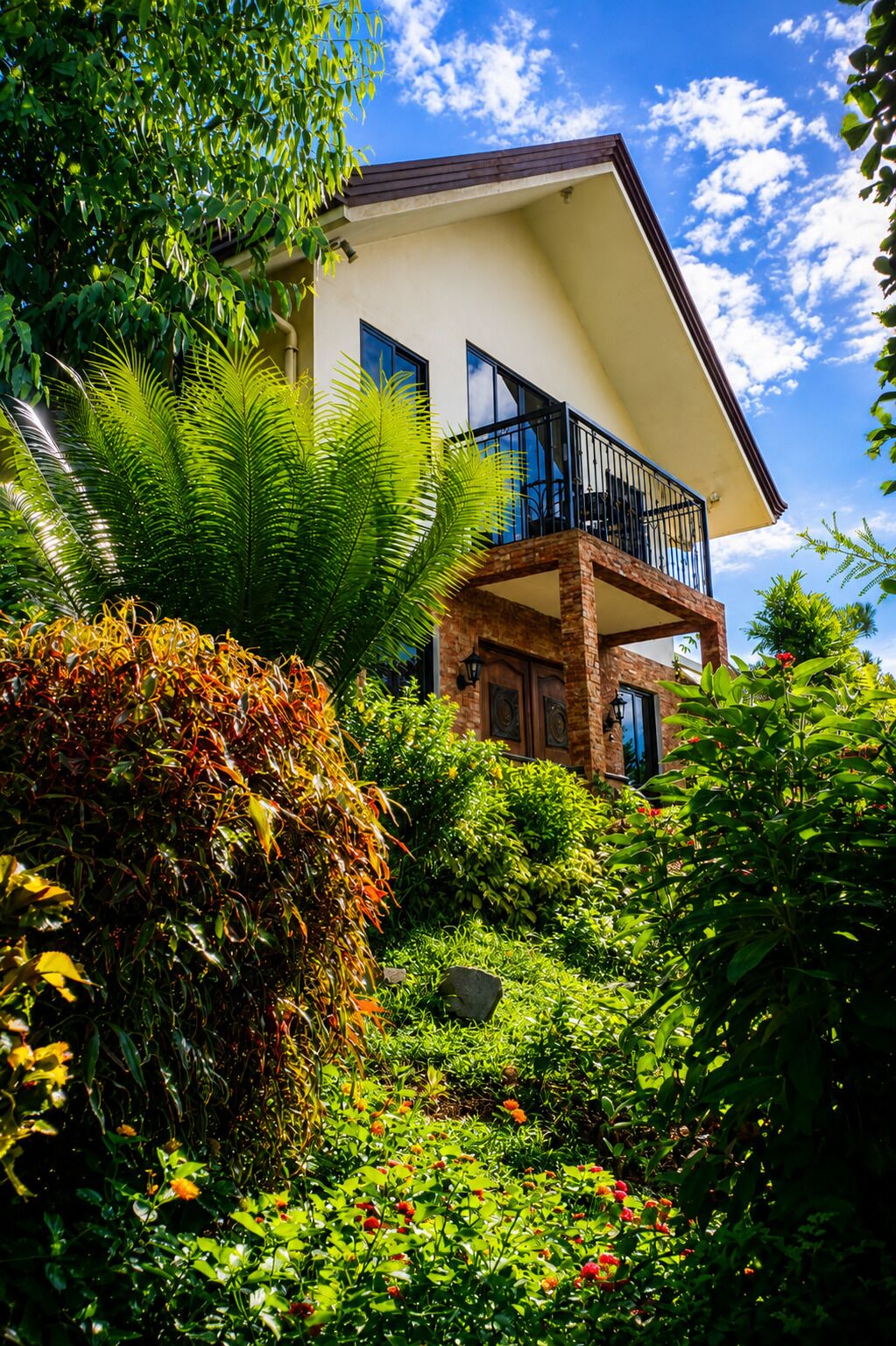 Grand villa, uitzicht op tuin | Gratis wifi