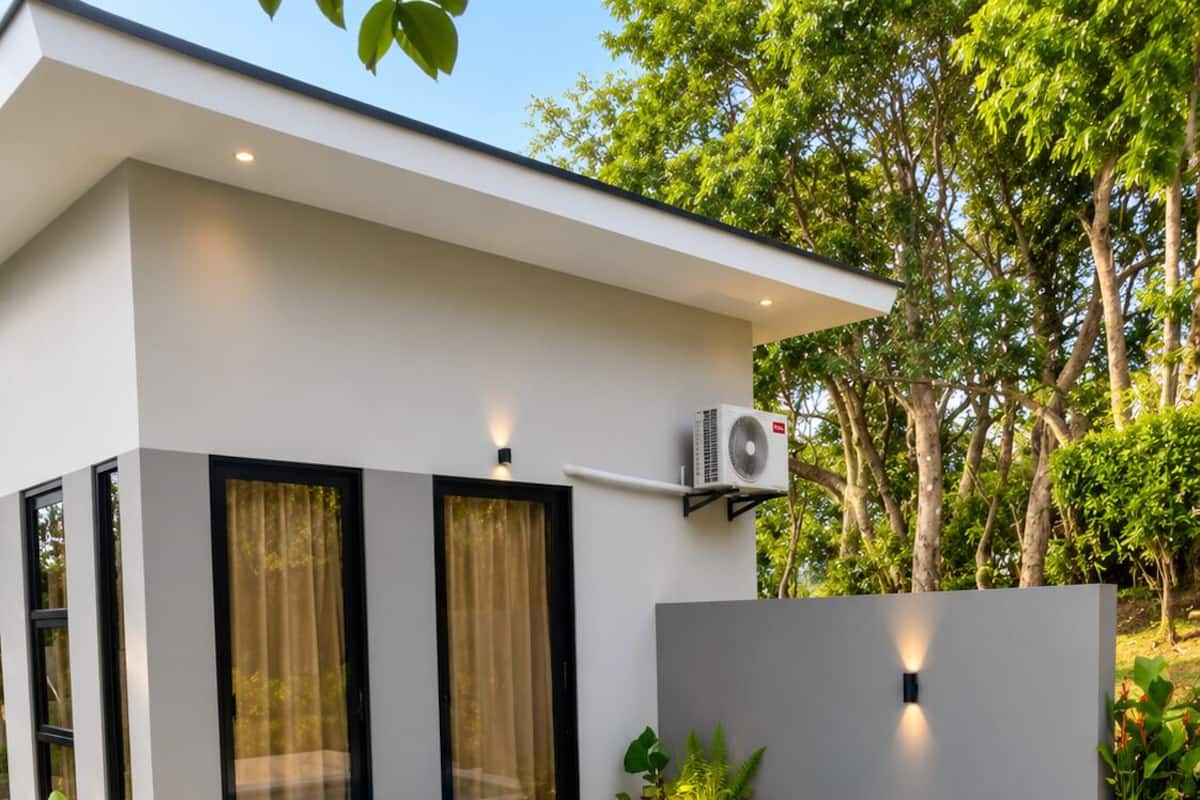Premier bungalow, uitzicht op tuin | Gratis wifi