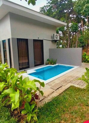 Premier bungalow, uitzicht op tuin | Gratis wifi