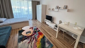 1 室のベッドルーム、アイロン / アイロン台、WiFi、ベッドシーツ